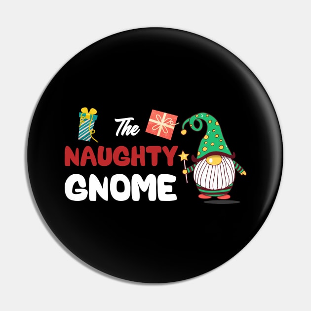 Christmas Santa Funny Xmas Gnome Pin by boufart