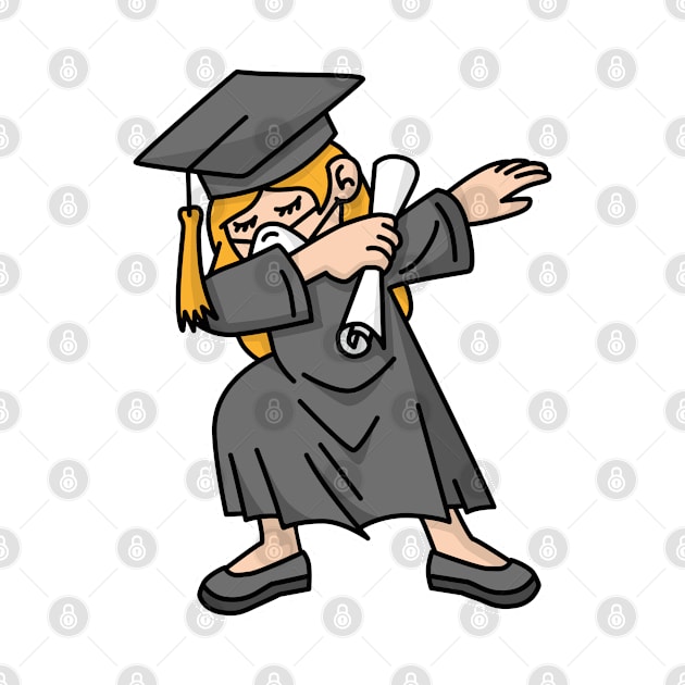 2020 DAB DABBING graduation quarantine girl senior by LaundryFactory