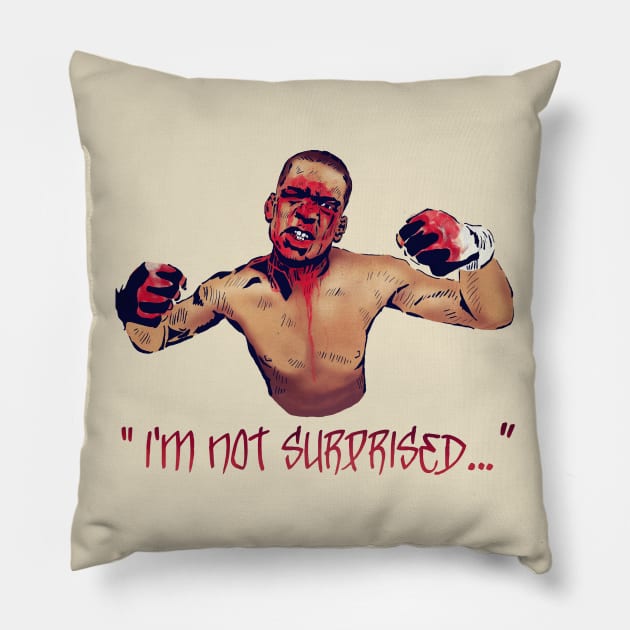 I'M NOT SURPRISED Pillow by kakha