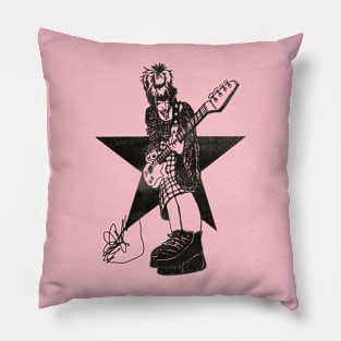 Punk Girl Pillow