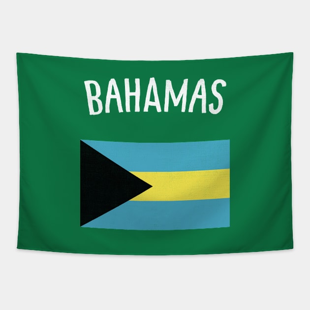 Bahamas Flag Tapestry by phenomad