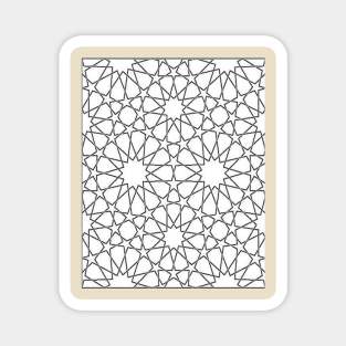 Middle Eastern Geometry Magnet