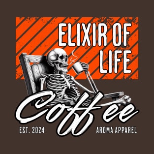 Coffe The Elixir of Life T-Shirt