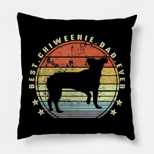 Best Chiweenie Dad Ever Daddy Chiweenie Dog Lover Owner Pillow