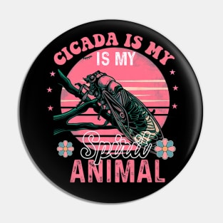 Cicada my spirit animal Pin