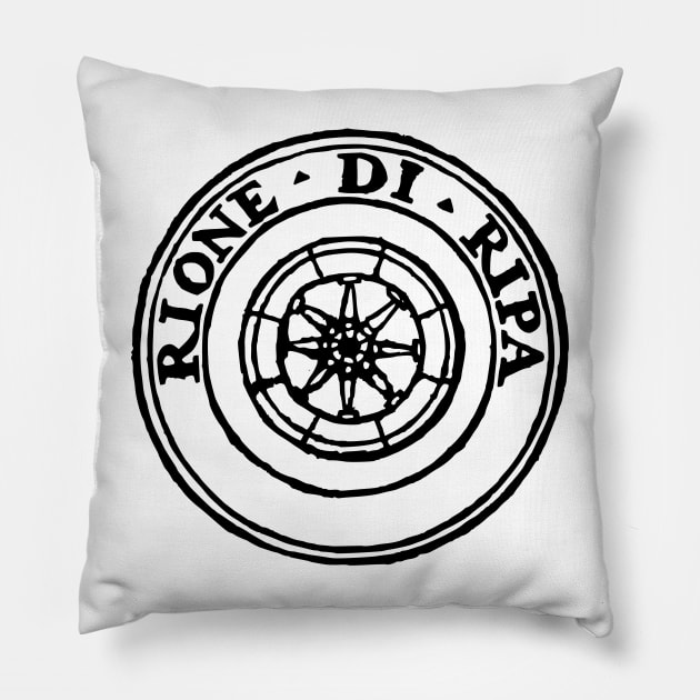 Rione Ripa b-text Pillow by NextStop