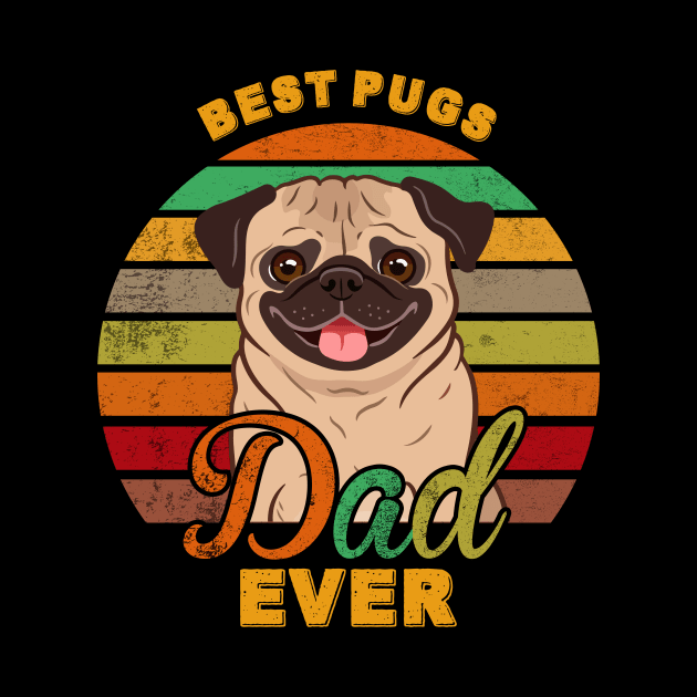 Best Pugs Dad Ever by franzaled