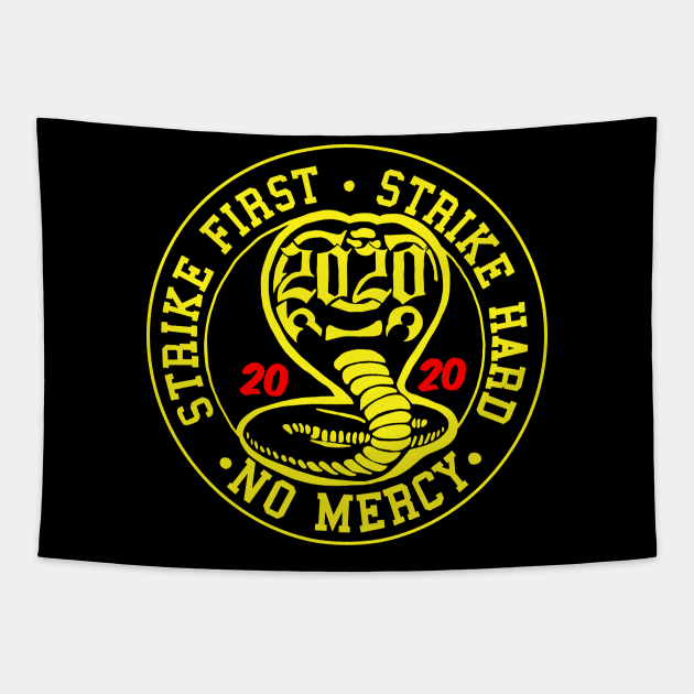 2020 cobra kai design Tapestry by Kakescribble