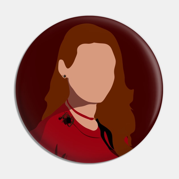 Cheryl Blossom Pin by sadieillust