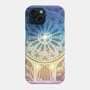 Heavenly stained glass Phone Case