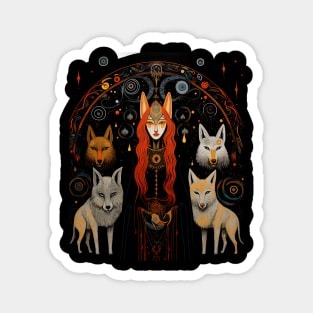 Freyja Norse Goddess Magnet