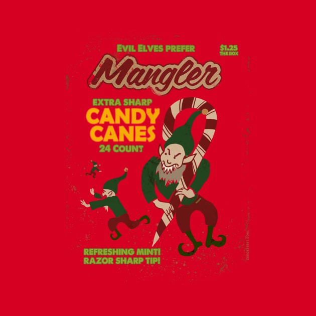 Mangler Elves Candy Canes by zerostreet