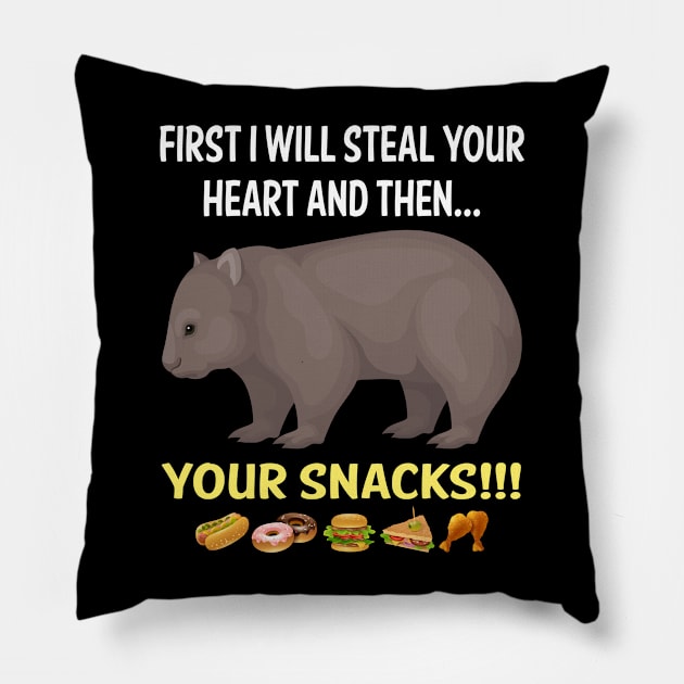 Steal Heart Wombat 06 Pillow by blakelan128