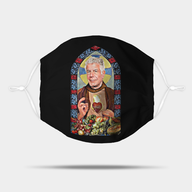 Discover Saint Food Anthony Bourdain - Anthony Bourdain - Mask