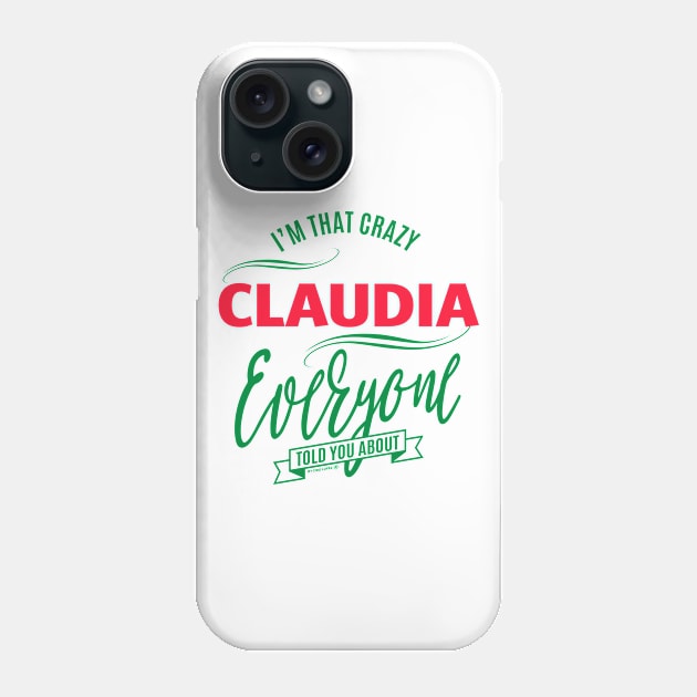 Claudia Phone Case by C_ceconello