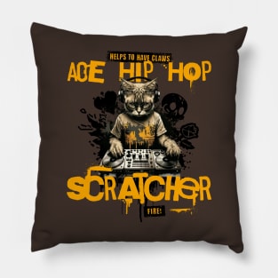Ace Hip Hop Scratcher Pillow