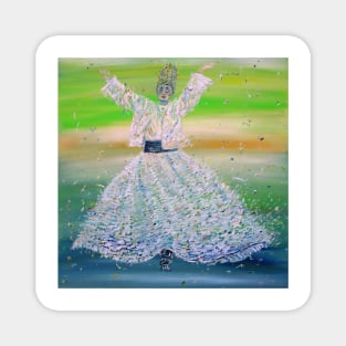 SUFI WHIRLING - 2015 FEBRUARY 9 Magnet