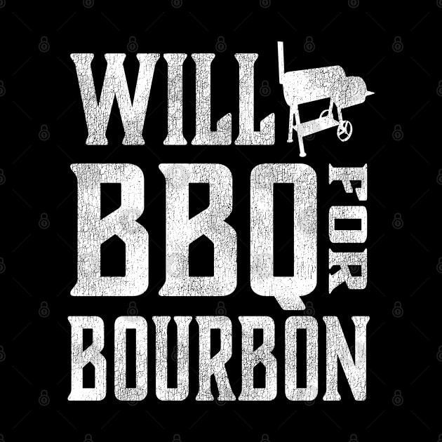 Will BBQ for Bourbon - or maybe Beer, but definitely Bourbon on the Rocks by Jas-Kei Designs