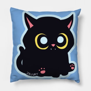 VOID CAT WITH BEANS Pillow