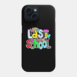 Happy Last Day Of School Teacher Graduation Hello Summer Phone Case