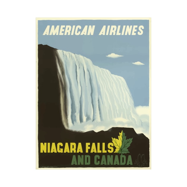 Vintage Poster Niagara by Yaelledark