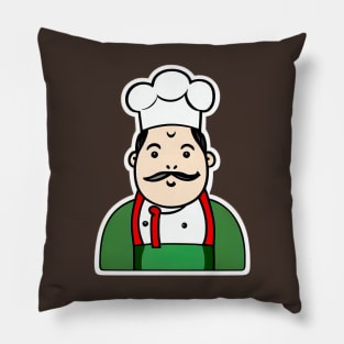 The Perfect Gift for Any Foodie: Chef Artwork for Your Accessories Pillow