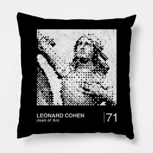 Joan Of Arc / Minimalist Graphic Design Fan Artwork Pillow