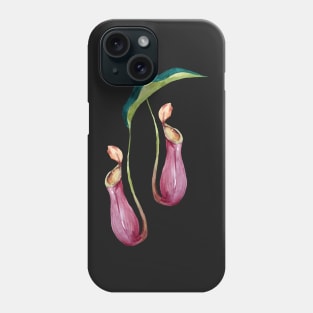 Carnivorous Plant Lady Daddy Nepenhtes x Ventrata Pitcher Plant Gift Phone Case