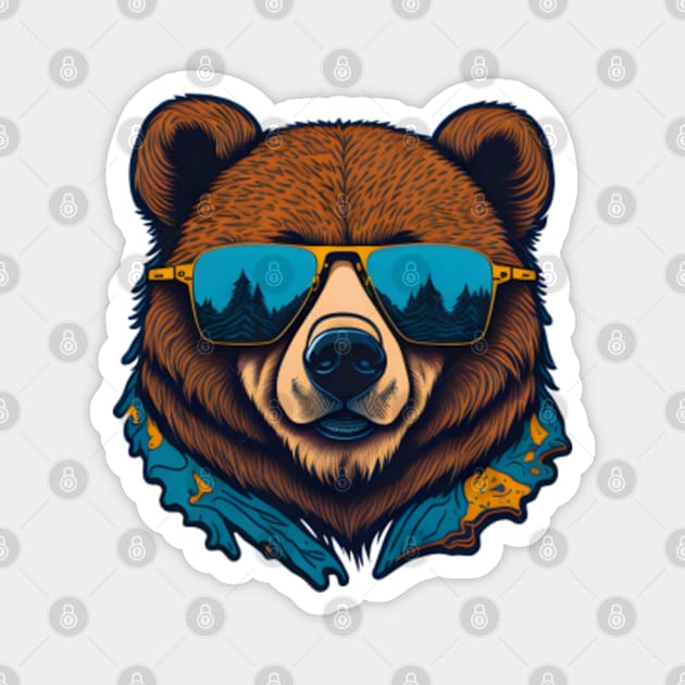 Grizzly Bear with Sunglasses - Grizzly Bear With Sunglasses