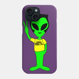 Peace Alien - Wolverines Animal Fan T-Shirt Phone Case