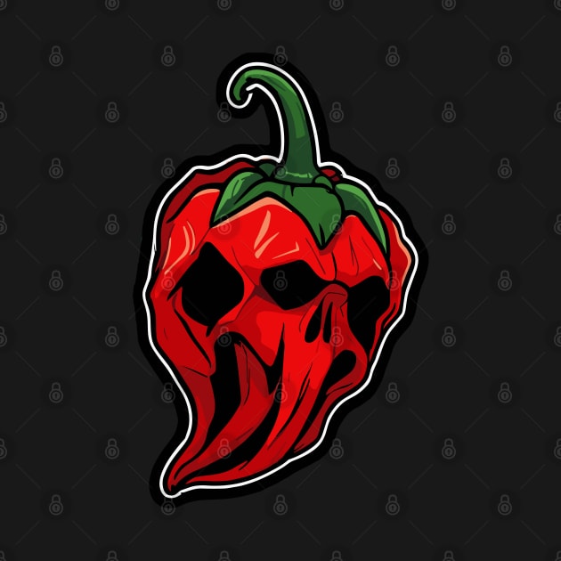 Carolina Reaper Hot Pepper by MonkaGraphics