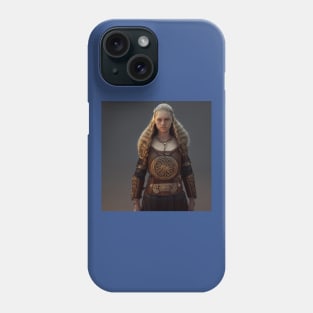 Viking Shield Maiden Phone Case