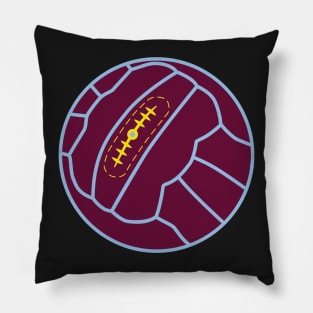 Aston Villa Vintage Football Pillow