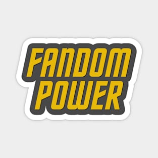 Fandom Power (The Original Series) Magnet