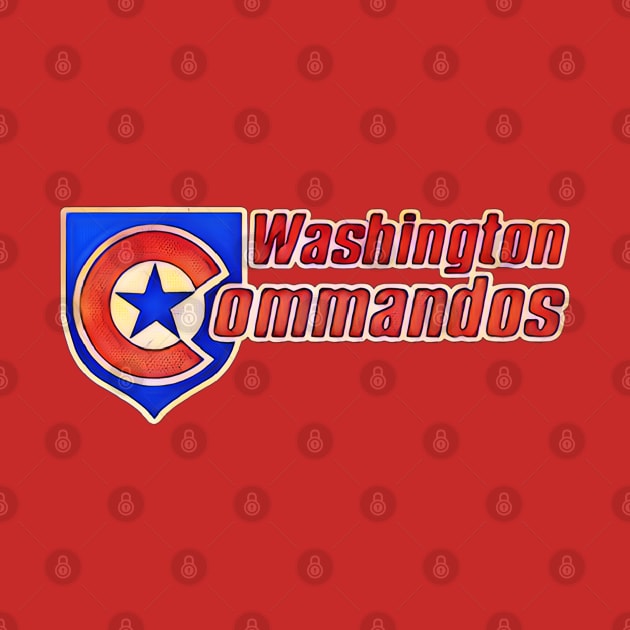 Washington Commandos Football by Kitta’s Shop