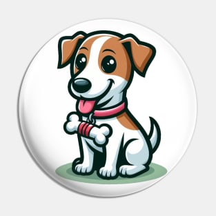 Happy Dog Pin