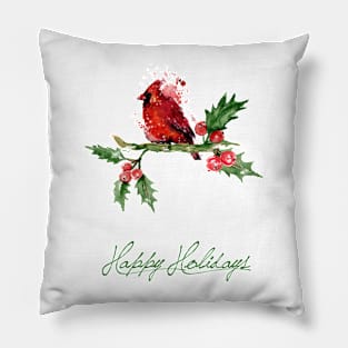 Happy Holidays Pillow