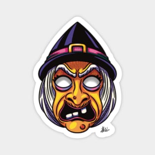 The Witch Mask Magnet