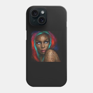 Blue Eyes Wild Phone Case