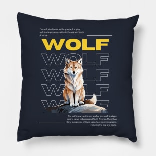 Wolf Pillow