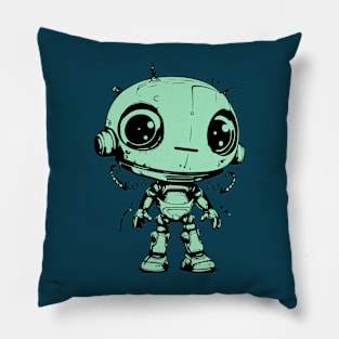 Badass Robot 1 Pillow