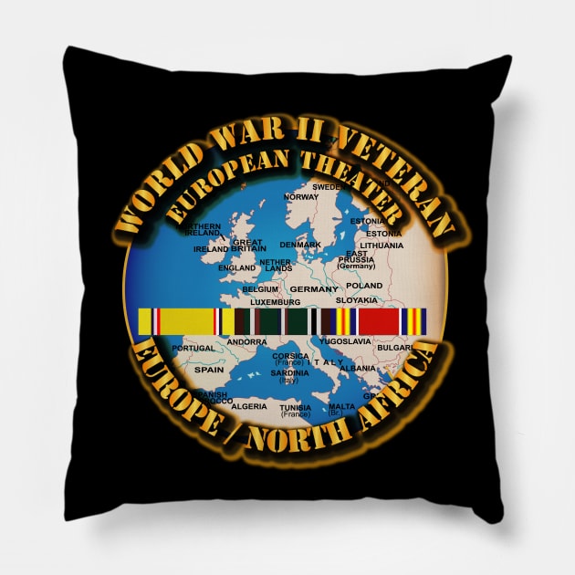 Europe - WWII Pillow by twix123844