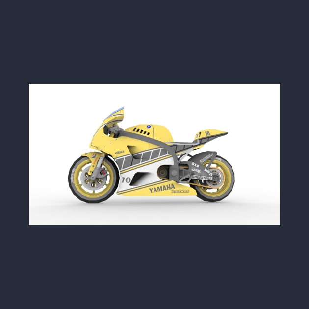 Sports Motorcycle by Rizaldiuk