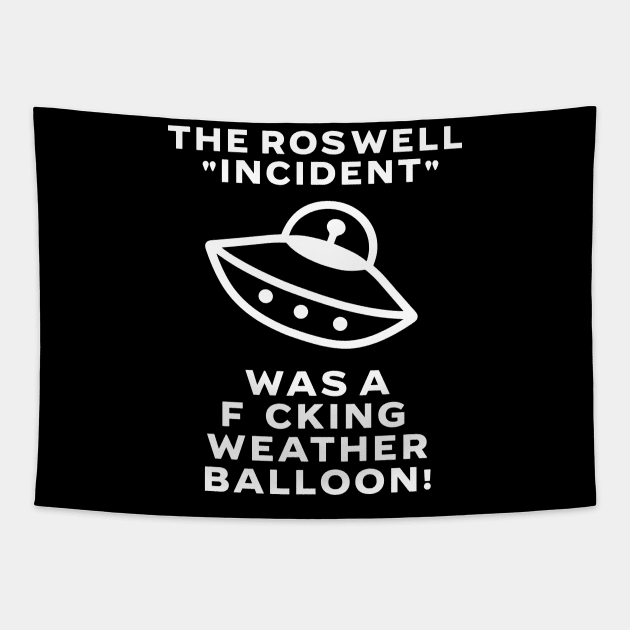 Roswell UFO Tapestry by NordicBadger