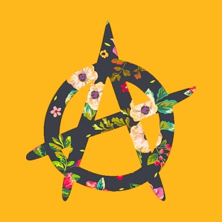 Anarchy Includes Flowers T-Shirt