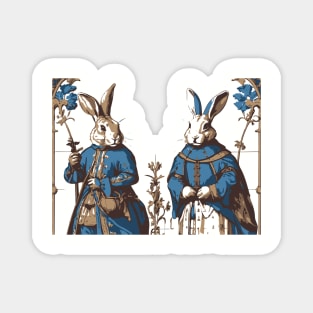 King Rabbits in Bosh style Magnet