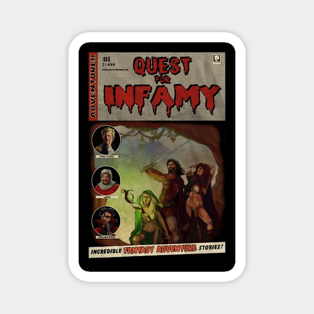 QFI - EC Comics Inspired Magnet by Infamous_Quests