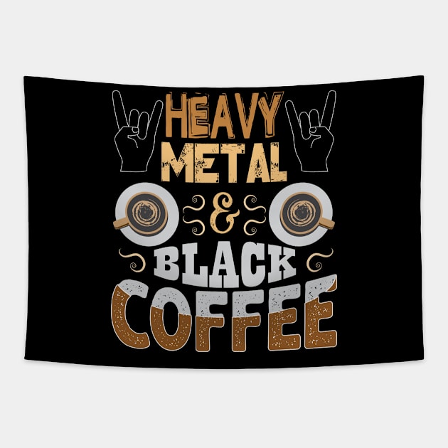 Motivation Coffee Metal Tapestry by Alvd Design