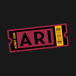 ARI Football Ticket T-Shirt