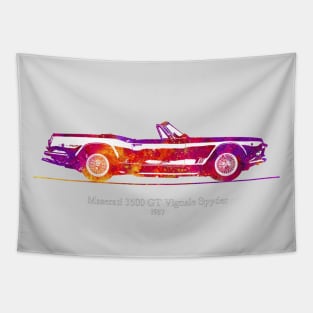 Maserati 3500 GT Vignale Spyder 1957 - Colorful Tapestry